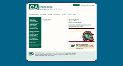 Desktop Screenshot of elaonline.com